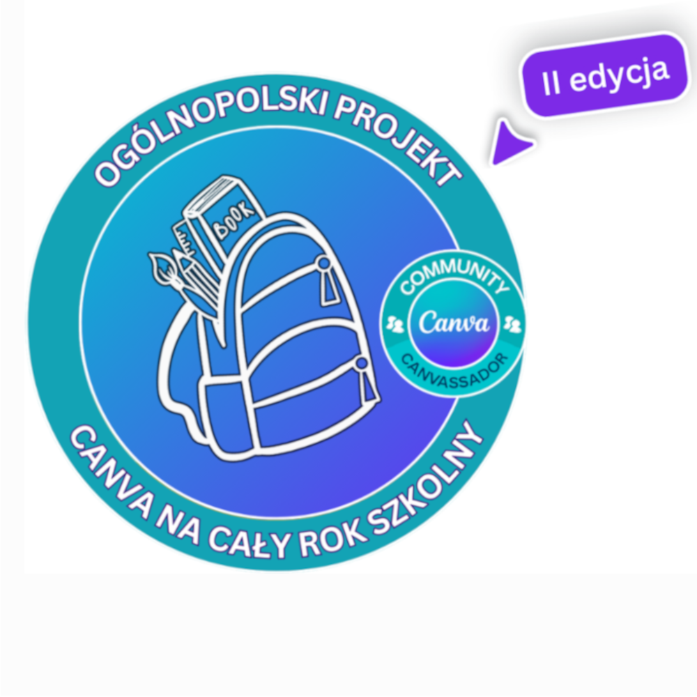 Zakończenie projektu <br>Canva na cały rok szkolny 2025/2026 II edycja